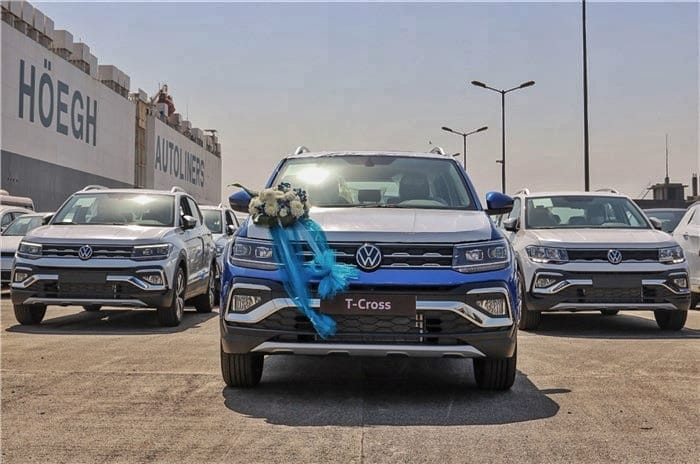 Indian made Volkswagen T-Cross exports begin - Vimarsana News